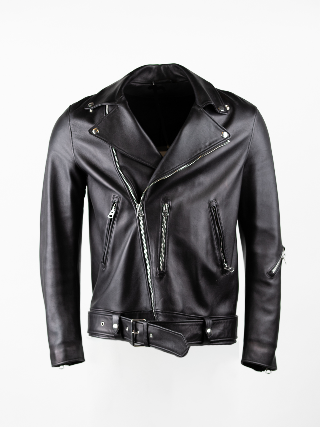 Nate Clean Leather Jacket